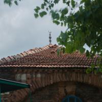 Sancaktar Hayrettin Mescidi  - Exterior: Northern Roof Detail