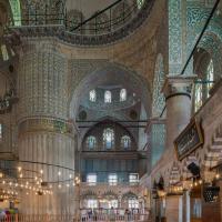 Sultan Ahmed Camii - Interior: Central Prayer Area, Northeastern End, Facing Northwest