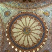 Sultan Ahmed Camii - Interior: Central Dome and Pendentives