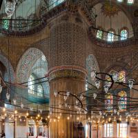 Sultan Ahmed Camii - Interior: Eastern Support Pier