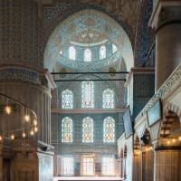 Sultan Ahmed Camii - Interior: Western Corner Facing Southeast