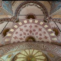 Sultan Ahmed Camii - Interior: Northwestern Ceiling, Domes