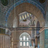 Sultan Ahmed Camii - Interior: West Corner, Gallery Level, Looking Southeast
