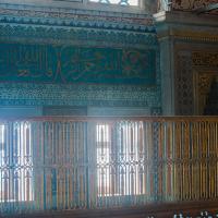 Sultan Ahmed Camii - Interior: Sultan's Loge