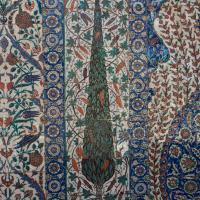 Sultan Ahmed Camii - Interior: Iznik Tile Detail