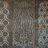 Sultan Ahmed Camii - Interior: Northeast Gallery, Iznik Tile Detail
