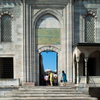 Sultan Ahmed Camii - Exterior: Northeastern Courtyard Portal