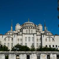 Sultan Ahmed Camii - Exterior: Southeast Elevation