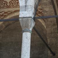 Sultan Ahmed Camii - Exterior: Southwest Facade Detail, Lozenge Column Capital