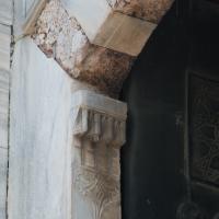 Sultan Ahmed Camii - Exterior: Southwest Courtyard Portal Detail