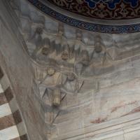 Sultan Ahmed Camii - Exterior: Northwest Portal, Muqarnas Detail