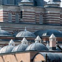 Zal Mahmud Pasha Camii - Exterior, Northwestern Elevation, Courtyard, Domes