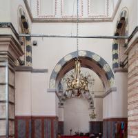 Zeyrek Kilise Camii - Interior, Northern End looking Southwest.  Farthest Wall through Arch is Temporary as the Southern End of the Mosque is Under Renovation