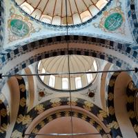 Zeyrek Kilise Camii - Interior: Central Prayer Hall, Domes, Looking Southeast