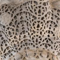 Kucuk Ayasofya Camii - Interior: Southwestern Aisle, Column Capital Detail
