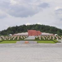 Revolutionary Martyrs' Cemetery on Mt. Taesong - Overview of Cemetery