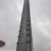 Juche Tower - Northeast Perspective
