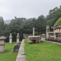 King Kongmin Tomb - Exterior: Mound and Statues