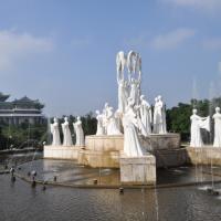 Mansudae Fountain Park - Southeast View