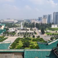 Grand People's Study House - Exterior: North View from Roof Terrace
