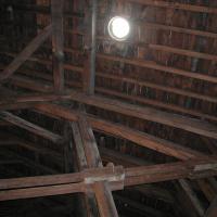 Cathédrale Notre-Dame de Paris - Interior: Wooden roof support, side walls