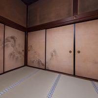 Daijyoji - Kyakuden (Guest Hall), Interior: Bare Mountain Room