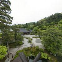 Ginkakuji - Exterior: View of Garden from Silver Pavilion