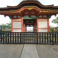 Kiyomizu-dera - Exterior: Path between Three-Storey Pagoda and Seimon (West Gate)