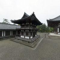 Toshodaiji - Exterior: View from Kodo (Lecture Hall)