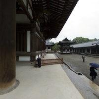 Toshodaiji - Exterior: View from Main Hall