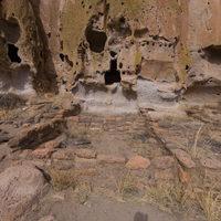 Bandelier National Monument - View of Long House (Markers 20)