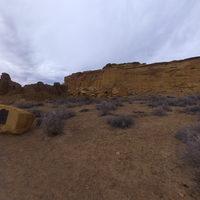 Pueblo Bonito - View from Trail Entrance