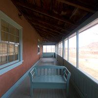 Hubbell Trading Post - Hubbell Home, View of Porch