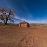 Hubbell Trading Post - View of Kiva