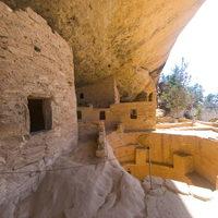 Spruce Tree House - View of Kiva and Adjacent Rooms Near Marker 6