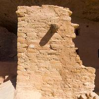 Spruce Tree House - View of Two Kivas and Adjacent Rooms