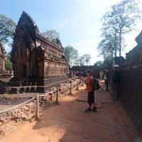 Angkor - Exterior: Central Tower and Library