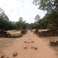 Angkor - Exterior: Temple Entrance