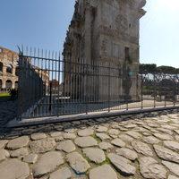Arch of Constantine - Exterior: View from NE