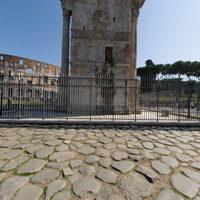Arch of Constantine - Exterior: East Facade