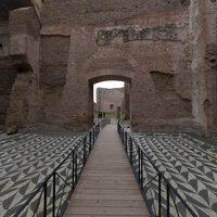 Baths of Caracalla  - Interior: Apodyterium