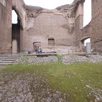 Baths of Caracalla  - Interior: View from NW end of Frigidarium