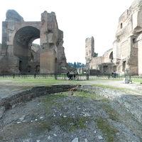 Baths of Caracalla  - Interior: View of Great Hall from NE entrance