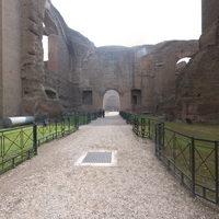 Baths of Caracalla - Interior: Great Hall, view from SE