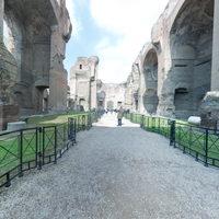 Baths of Caracalla - Interior: Great Hall, view from SE end