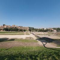 Circus Maximus - Exterior: View from SW side near SE corner