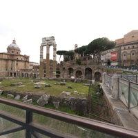 Forum Iulium - Exterior: View from NW