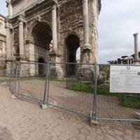 Arch of Septimius Severus - Exterior: View from West