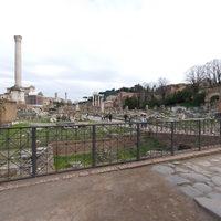 Forum Romanum - Exterior: View from West