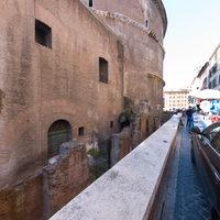 Pantheon - Exterior: View from East (towards back of building)
